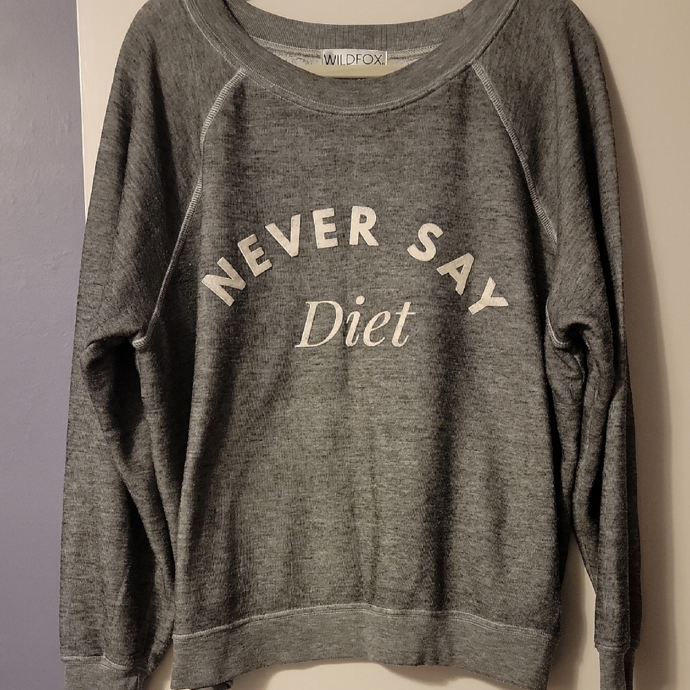 Wildfox Sweatshirt 🩶🤍